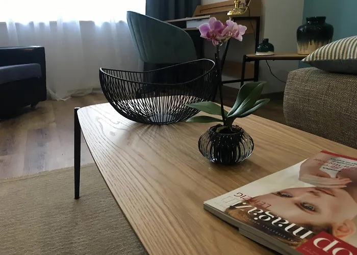 Attraktive Ferienwohnung Am Rande Von Leipzig An Der A14